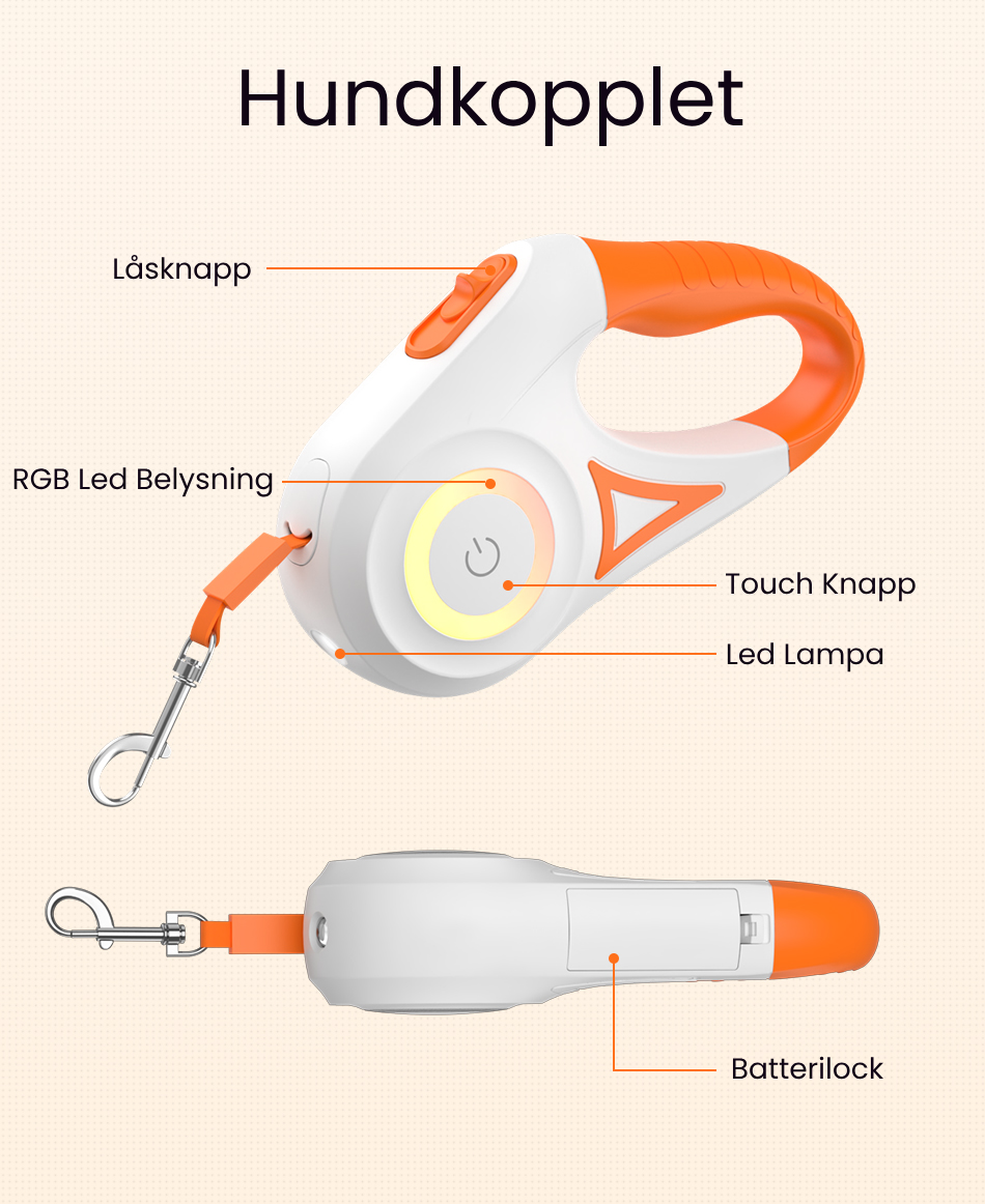 Automatisk inrullning för jämnare promenadtempo.